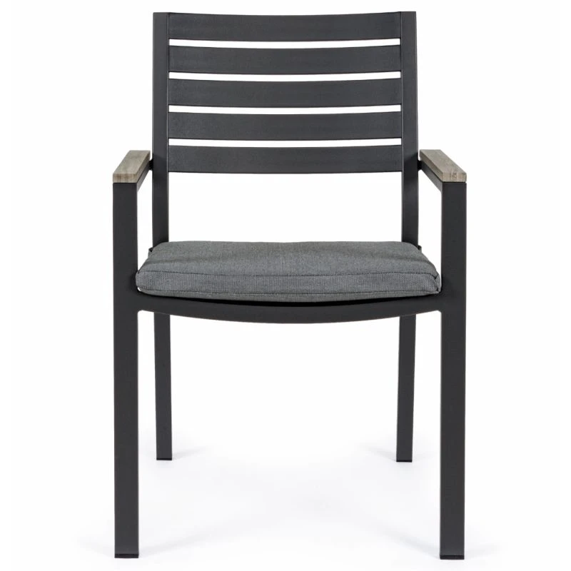 Fauteuil De Jardin BELMAR Anthracite â Image 3